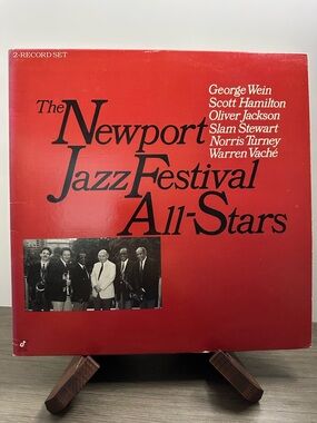 Newport Jazz Festival All-Stars CJ-260 Vinyl Record 2LPs (vinyl EX)